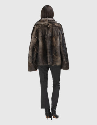Lammleder Shearling Wende-Jacke Anta Toscana