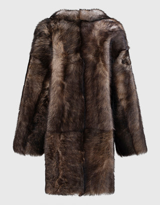 Lammleder Shearling Wendekurzmantel Chi Toscana