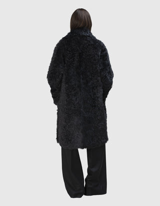 Lammleder-Shearling Wende-Mantel Cindy Nadal