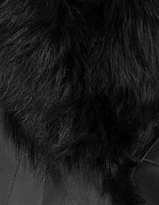 Lammleder-Shearling Wende-Mantel Cindy Nadal