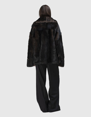 Lammleder Shearling Wendejacke Abby Toscana