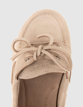 Veloursleder-Loafers