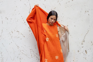 Oversize Kaschmir-Cardigan Upside-Down im Cape-Stil