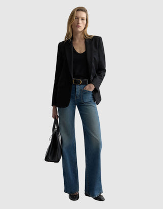 High-Waist Flare-Leg-Jeans