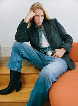 Barrel-Leg Jeans Shon