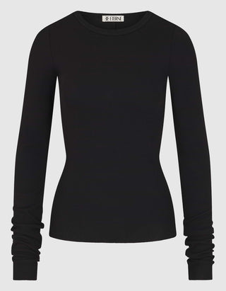 Geripptes Longsleeve