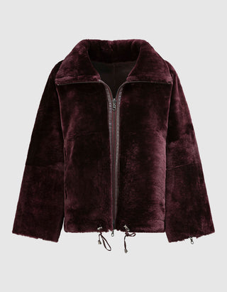 Shearling-Wendejacke Colette