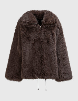Faux-Fur Jacke Colette