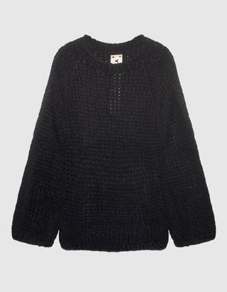 Kaschmir-Pullover mit Rundhalsausschnitt