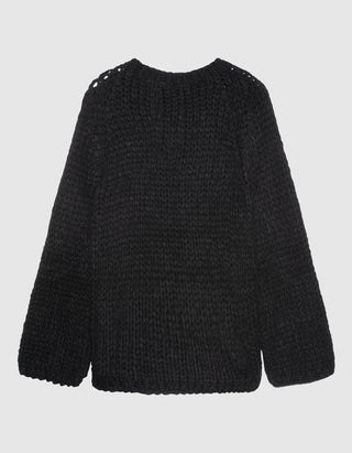 Kaschmir-Pullover mit Rundhalsausschnitt