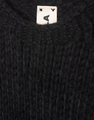 Kaschmir-Pullover mit Rundhalsausschnitt