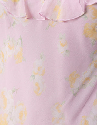 Gemustertes Mini-Kleid Timara