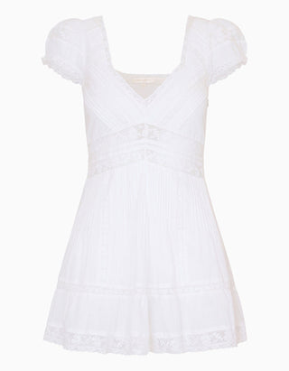 Mini-Kleid Edena mit Spitzen-Details