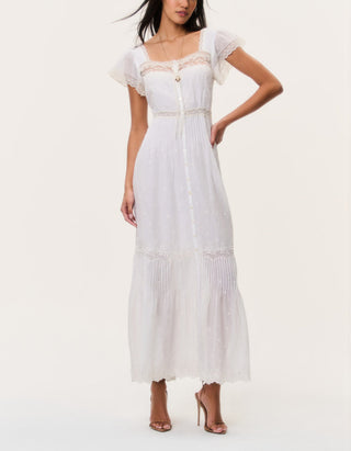 Kleid Georgine mit Spitzen-Details