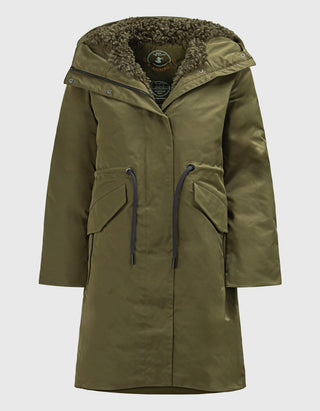 Parka Joel mit Faux Fur-Details und Kapuze