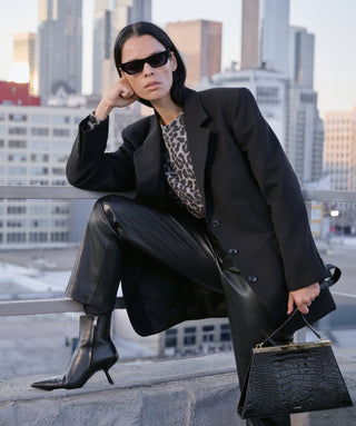 Gemustertes Oversize-Sweatshirt Miles