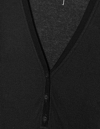 Gerippter Baumwoll-Mix Body