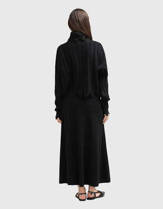 Oversize Destroyed Kaschmir-Woll-Mix Pullover
