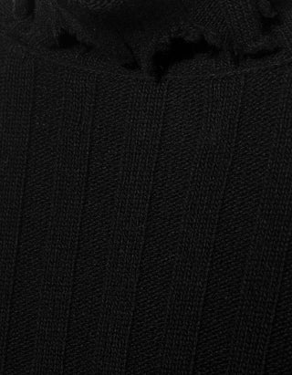 Oversize Destroyed Kaschmir-Woll-Mix Pullover