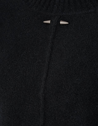 Woll-Mix Pullover mit Rundhalsausschnitt