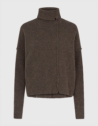 Oversize Kaschmir-Seiden-Mix Pullover
