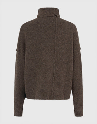 Oversize Kaschmir-Seiden-Mix Pullover