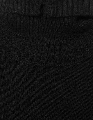 Oversize Kaschmir-Rollkragenpullover