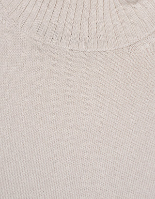 Oversize Rollkragen-Kaschmirpullover