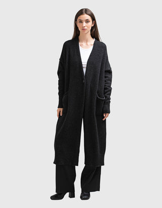 High-Waist Woll-Mix Bundfaltenhose