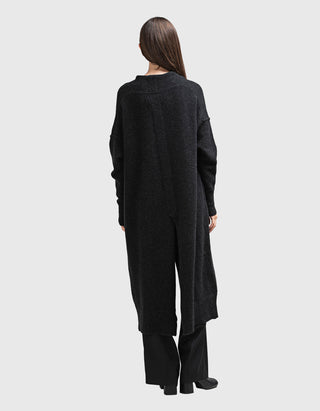 Oversize Kaschmir-Seiden-Mix Cardigan