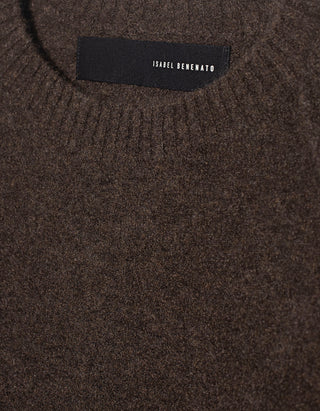 Kaschmir-Mix Boxy Raglan-Pullover mit Seidenanteil