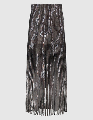 Gemusterter Maxi-Rock