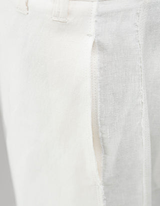 Wide-Leg Leinen-Hose