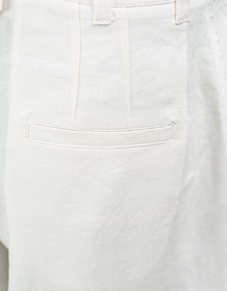 Wide-Leg Leinen-Hose