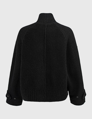 Oversize Woll-Jacke