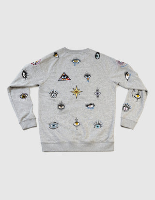 Besticktes Sweatshirt The Eyes Have It