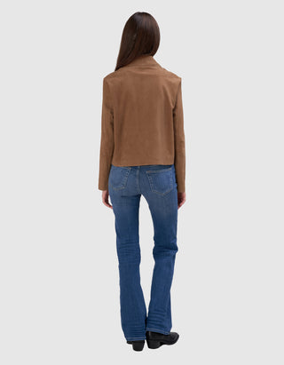 Veloursleder-Jacke Emy Goat Suede