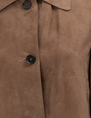 Veloursleder-Jacke Emy Goat Suede