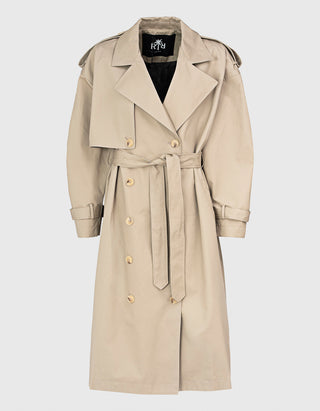 Doppelreihiger Trenchcoat Joely mit Bindegürtel