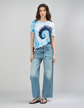 Cropped Wide-Leg Jeans The Dogder Flood