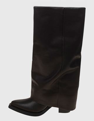 Leder-Stiefel Jackson mit Metall-Verzierung