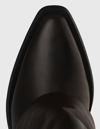 Leder-Stiefel Jackson mit Metall-Verzierung