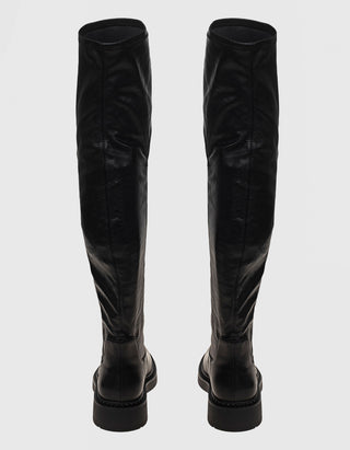 Overknee Leder-Stiefel Mustang