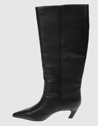 Leder-Stiefel Violet