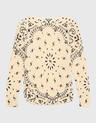 Destroyed Kaschmir-Pullover Mela Bandana