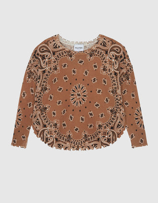Destroyed Kaschmir-Pullover Mela Bandana