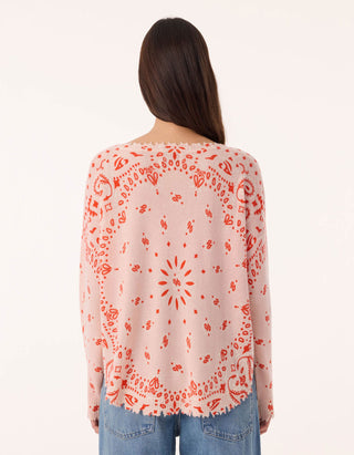 Destroyed Kaschmir-Pullover Mela Bandana