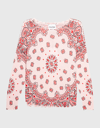 Destroyed Kaschmir-Pullover Mela Bandana