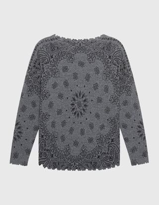 Destroyed Kaschmir-Pullover Mela Bandana