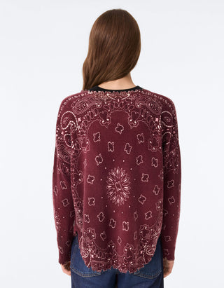Destroyed Kaschmir-Pullover Mela Bandana